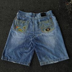 Baggy blue Y2K skater shorts brand is not actually jnco#skaterstyle #baggy #southpole #jnco #cool Skater Shorts, Blue Y2k, Y2k Skater, Mens Bottom, Men's Shorts, Mens Shorts, Mens Accessories, Outfit Accessories, Blue