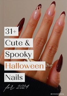 Scream Nail Art, Horror Nails, Cute Halloween Nails, Cute Nails For Fall, Chic Halloween, Casual Nails, Halloween Nail Designs, Halloween Nail