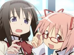 Madoka And Homura Matching Icons, Character Archetypes, Shojo Anime