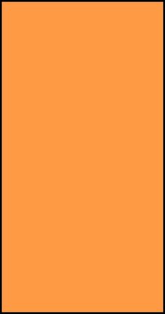 an orange square with black border