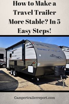 the best camper trailer for a family with text overlay that reads, 24 best camper trailer for a family