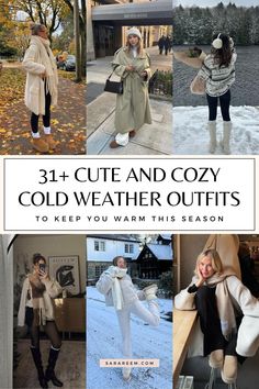 Looking for Cold Weather Outfit Ideas to stay cozy and stylish? Discover the cutest Cold Weather Outfits for 2024 and 2025, blending casual vibes with chic aesthetics. From comfy layers to cozy knits, these looks are the ultimate winter inspo for women. Perfect for staying warm while looking cute and effortless! Save this pin for all the comfy and aesthetic winter outfit inspiration you'll need this season. How To Style Sweatpants, Aesthetic Winter Outfit, Cozy Sweatpants Outfits, Sweatpants Outfit Ideas, White Puffer Jacket, Cold Weather Outfit, Chunky Knit Scarves, White Puffer, Style Sweatpants