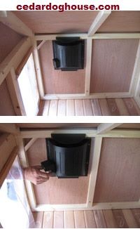 two pictures of the inside of a house with trash cans on the floor and in the wall