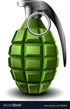 an image of a green bomb with a wrench on it's end and the word