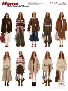 MAMC 2024 LOOKBOOK February Zodiac Sign, Zodiac Signs Aquarius, Brown Outfit, Debut Album, Winter Collection, Dream Wardrobe, Gender Female, For Girls, Lookbook