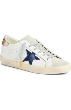 Golden Goose Super-Star Low Top Sneaker (Women) | Nordstrom Dream Shoe, Pink Nike Shoes, Pretty Sneakers, Recruitment Outfits, Top Sneakers Women, Christmas Inspo, Golden Goose Sneakers, Pink Nike, Pink Nikes