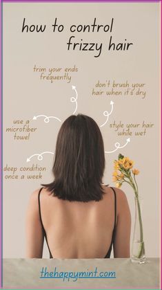 How to have beautiful air dried hair! Ditch the hair dryer and air dry your hair - 9 tips and tricks!