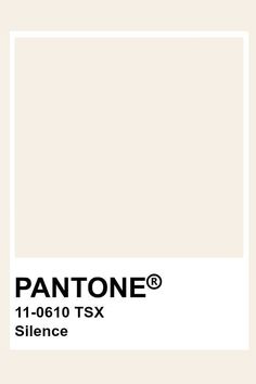 the pantone color is shown in white