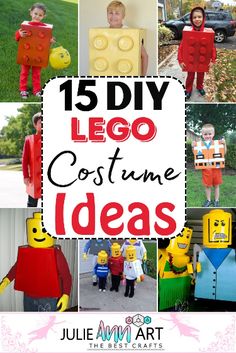 some people are dressed up as legos and have costumes made to look like them