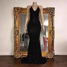 Outdoor Silhouette, Sequin Prom Dresses Mermaid, Black Sequin Prom Dress, Prom Girl Dresses, Prom Dresses 2019, Sequin Prom Dress, Sequin Evening Dresses, Prom Dress Inspiration, Sequin Prom Dresses