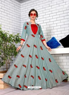 Net Maxi, Flair Sleeves, Cotton Gowns, Fancy Kurti, Salwar Kamiz, Long Kurti