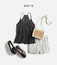 Monthly Stitch Fix Trends - I love everything about this entire outfit! I've been wanting to try mixing prints. The bag is so cute too! Edgy Fashion Chic, Prints And Patterns, How To Mix, Women Fashion Edgy, Pattern Mixing, Mixing Prints