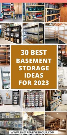 the best basement storage ideas for 2013