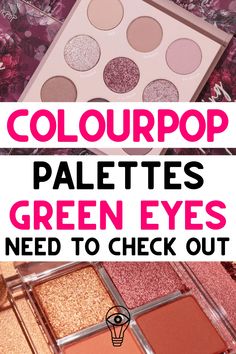 Discover the best Colourpop palette options for green eyes, from Chestnuts About You to Lucky Penny - all the best Colourpop cosmetics eyeshadows on The Working Line! Colourpop Eyeshadow Looks, Olive Skin Lipstick, Colourpop Palette, Colourpop Eyeshadow Palette, Mac Lipstick Swatches, Lipstick For Dark Skin, Best Eyeshadow Palette, Just My Luck