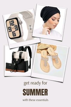 Some summer essentials 🤩 best fashion ideas for vacation or even gifting! Beige and black fashion. Summer Fashion Modest, Small Bags For Women, Modest Summer Fashion, Electronic Gift Ideas, Fashion Modest, Baby Luggage, Luggage Brands, Handbags Casual, Travel Work