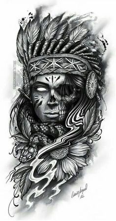 Get the Best Tattoo Experience: Order Stencils from the Best Tattoo Artists #tattoo #stencils #art #tattoos #ink #tattooartist Native American Warrior Tattoos, Flower Arm Tattoo, Tattoo Snake