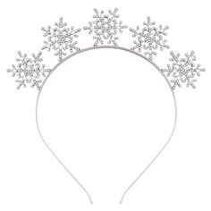 PRICES MAY VARY. Christmas Headbands for Women :Are you looking out for adorable accessories to go with your festive costumes? These Xmas themed snow flake head bands dazzle the crowd at your Xmas holiday party.Fun Christmas shiny rhinestone hair hoop will be surely the star of the party. Perfect as Party Favor, Christmas Party photo prop,Christmas classroom games, cookie, Office decorations ,bingo theme party decorations for adults ladies ,Holiday Outfit, December School Spirit, Ugly Sweater Ch Festive Adjustable Crown Headband, Festive Adjustable Crown-shaped Headband, Whimsical Crown Headband As Gift, Holiday Headband Gift, Whimsical Crown-shaped Headband For Gifts, Whimsical Christmas Party Headband, Christmas Gift Hair Accessories With Matching Headband, Novelty Christmas Party Headband, Christmas Party Adjustable Hair Accessories