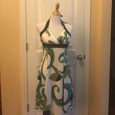 Brand New With Tags. Colorful Halter Dress. Purchased At Ross. 60s Halter Dress, Summer Halter Dress, Hoco Ideas, Halter Dress Summer, Future Style, Dresses Backless, Dream Wardrobe, Halter Dress, Colorful Dresses