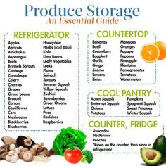 produce storage an essential guide for beginners to learn how to store and use it