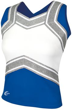 Chassé® Blaze Shell Top - Omni Cheer Cheer Uniform, Cheerleading Outfits, Shell Top, Uniform Shirts, Shell Tops, Double Knit, Performance Outfit, Cami Tanks