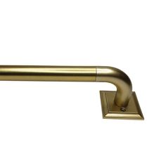 an image of a brass handle on a white background