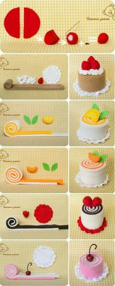 the instructions for how to make an adorable cake