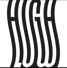 the letter s is made up of wavy lines in black and white, as well as letters