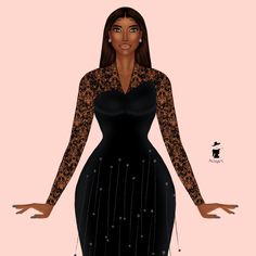 Black Chic Dress Classy, Black Dress Classy, Birthday Dress Women, Chic Dress Classy, Classy Outfits For Women, Work Dresses For Women, Lace Gown Styles, African Wear Dresses