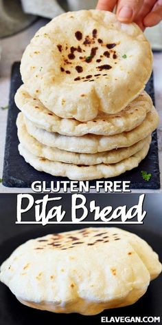 gluten - free pita bread is an easy and delicious appetizer for any meal