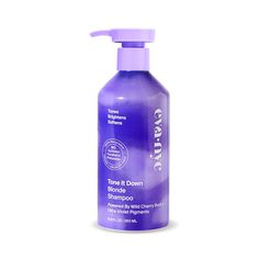 PRICES MAY VARY. For Salon-Fresh Blonde Hair - Bring your blonde hair back to life with our Tone It Down Purple Shampoo. This blonde toner shampoo has ultra-violet pigments that eliminate yellow brassy tones and deliver radiant, cool-toned blonde. Use this toning shampoo regularly and get salon results every time. Smooths and Conditions Hair - Keep your hair looking shiny and bright with our purple shampoo for blonde hair. This blonde hair toner contains wild cherry bark and ginger root to deepl Blonde Hair Toner, Purple Toner, Shampoo For Blonde Hair, Volume Hair Shampoo, Toner For Blonde Hair, Purple Shampoo For Blondes, Blonde Toner, Blonde Shampoo, Condition Hair