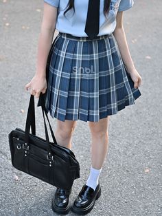 Get the perfect preppy look with our dark blue high waist preppy plaid pleated skirt. With 5 length options available, you can customize the skirt to your preference. This skirt is a versatile addition to your wardrobe, and its classic plaid pattern adds a touch of sophistication to any outfit.   Please note that this product includes only the skirt. Garment Size SizeXSSMLXLWaist6165697377 Pleated Tennis Skirt For School, Preppy Pleated Tennis Skirt, Classic Mini Pleated Skirt For School, Preppy Pleated Skirt, School Uniform Pleated Tennis Skirt, Preppy Black Tennis Skirt For School, Classic Pleated Tennis Skirt For School, Blue Denim Skirt For School, Plaid Skirt For School