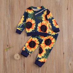 Brand New In Package Cotton/Polyester Playful Blue Sets For Fall, Blue Long Sleeve Family Matching Sets, Casual Floral Print Playtime Sets, Casual Floral Print Sets For Playtime, Blue Playtime Sets For Fall, Leopard Pants Outfit, Track Suit Outfit, Baby Halloween Outfits, Baby Boy Sweater