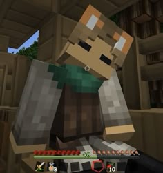 an image of a man in minecraft