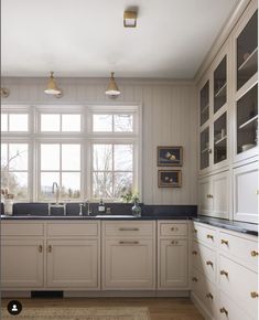 the kitchen is clean and ready for us to use in its new owner's home