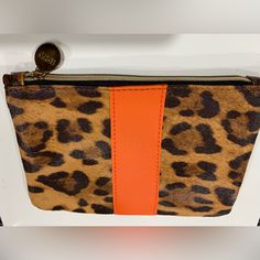 Stylish Clutch Featuring A Bold Leopard Print With A Striking Orange Accent. Perfect For Adding A Touch Of Flair To Any Outfit. Reasonable Offers Are Welcome And All Of Them Will Be Reviewed. Thank You. Have A Fantastic Day! Blessings Ipsy Bags, Ipsy Bag, Printed Clutch, Orange Accents, Black Orange, Wristlets, Accent Colors, Orange Black, Cosmetic Bag