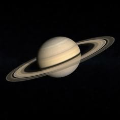 the planet saturn is shown in this artist's rendering