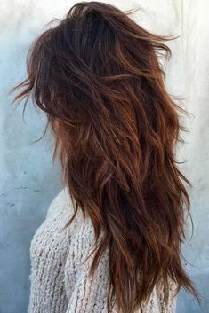 Chunky Layered Haircuts, Long Shaggy Haircuts, Shaggy Long Hair, Long Shag Haircut, Haircuts For Long Hair With Layers, Textured Haircut, Shaggy Haircuts, Long Layered Haircuts