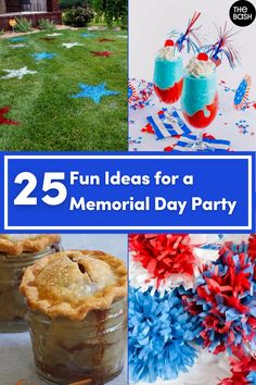 25 fun ideas for a memorial day party