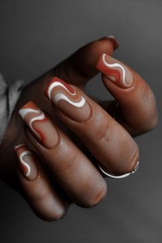 Western Nails, Square Nail, Nagellack Trends, Bold Patterns