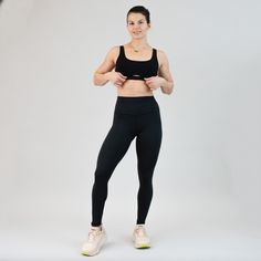 Our 28", full-length El Toros provide superior comfort and flexibility, making them perfect for every activity. From the gym to running errands, these El Toros are the ultimate go-to choice for full length leggings. Should you wear black or black today? How about black and black! Black is the wardrobe MVP; when you can’t decide what to wear, it always comes through. It’s time to give your black leggings a break, and let our Heather Black El Toros do the heavy lifting! 28" inseam Full length High Compressive Leggings With Light Support For Workout, Compressive Light Support Leggings For Workout, Compressive Workout Leggings With Light Support, Compressive Light Support Workout Leggings, Compressive Sportswear Tights For Workouts, Compressive Workout Tights Sportswear, Go-dry Athletic Fit Leggings For Gym, Athletic Fit Go-dry Leggings For Gym, Gym Athletic Fit Go-dry Leggings