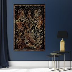 Zodiac sign Pisces  - NicheCanvas Black And Gold Design, Zodiac Sign Pisces, Zodiac Signs Pisces, Gold Wall Art, Wall Art Collection, Pisces Zodiac, Visual Artwork, Gold Design, Home Collections