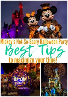 mickey's not - so - scary halloween party best tips to minimize your time