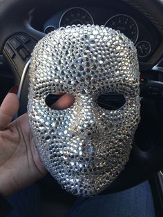 Crystallized mask in clear crystals. Very comfortable to wear. T strap stretch elastic. Total must have! Check out clips from Selena's revival tour on social media. Or go see her directly! It's a great show! Bedazzled Mask, Selena Gomez Revival, Bedazzled Stuff, Diamond Mask, Photoshoot Diy, Skull Costume, Crystal Mask, Skeleton Mask, Rapper Jewelry