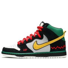 Nike Dunk High Pro Premium SB 'Mcrad' 554673-001 (SNKR) Adidas Crazy, Nike Elite Socks, Flight Club, Nike Air Jordans, Nike Basketball Shoes