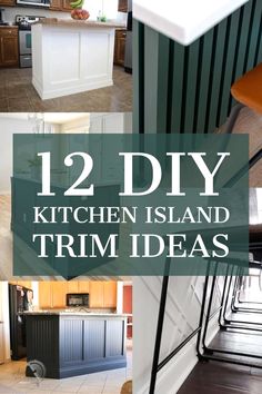 kitchen island trim ideas that are easy to do and great for the homeowners