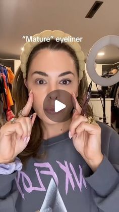 7,394 likes, 249 comments - ericataylor2347 on June 21, 2023: "EYELINER TUTORIAL FOR MATURE SKIN.  #liquidliner #eyelinerhack #eyeliningover40 #eyelinertutorial #over40makeup #eyelinerfail #floatingeyeliner #cateye #liftedeyemakeup". How To Brighten Eyes With Makeup, Droopy Eyes Eyeliner, Eyeliner For 40 Year Old Women, Eye Makeup For Older Women Over 50, Eyeliner Over 40 For Women, How To Apply Eyeliner For Older Women, Makeup For Older Women Over 50 Tutorial, Water Line Eyeliner, Makeup In Your 30s