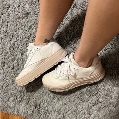 Women’s Tan Reebok Sneakers Size 7. Message With Any Questions/Requests! Reebok Platform, Reebok Shoes Women, Reebok Sneakers, Reebok Shoes, Womens Reebok, Platform Sneakers, Shoes Women, Womens Shoes Sneakers, Shoes Sneakers