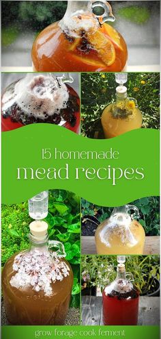 homemade meadd recipes are the best way to use them in your garden or backyard