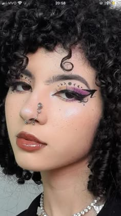 Rock Makeup, Makeup Drawing, Bold Makeup Looks, Work Makeup, Event Makeup, Alternative Makeup, Ethereal Makeup