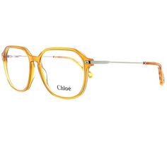 Super Cute And Fashionable Glasses By Chloe. They Can Have A Prescription Put In Or Wear Them For Looks. 55mm Lens Light, Beautiful Color :Caramel, Yellow Brand New, Never Worn In The Case Yellow Lens Glasses, Chloe Eyeglasses, Chloe Glasses, 70s Glasses, Yellow Glasses, Fashionable Glasses, Shades Glasses, Prescription Glasses Frames, Chloe Brown